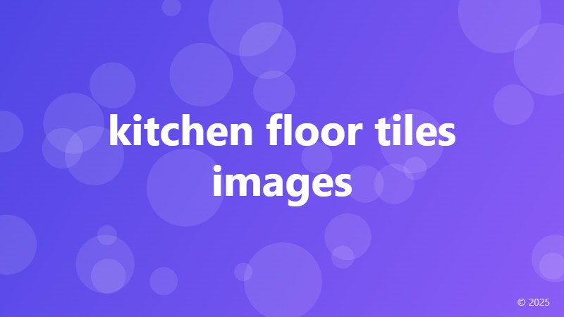 kitchen floor tiles images